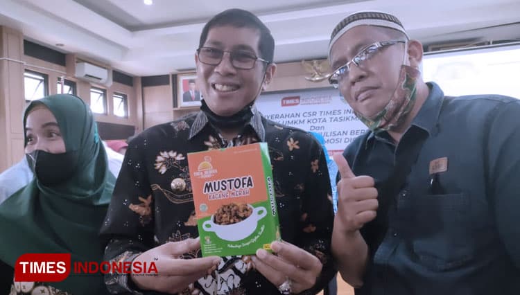 Mustofa Kacang Merah, Camilan Nikmat dan Bergizi ala Tiga Surya Food Kota Tasikmalaya
